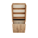 Zeist dubbele hogekast met wasmand (Dorado) 11