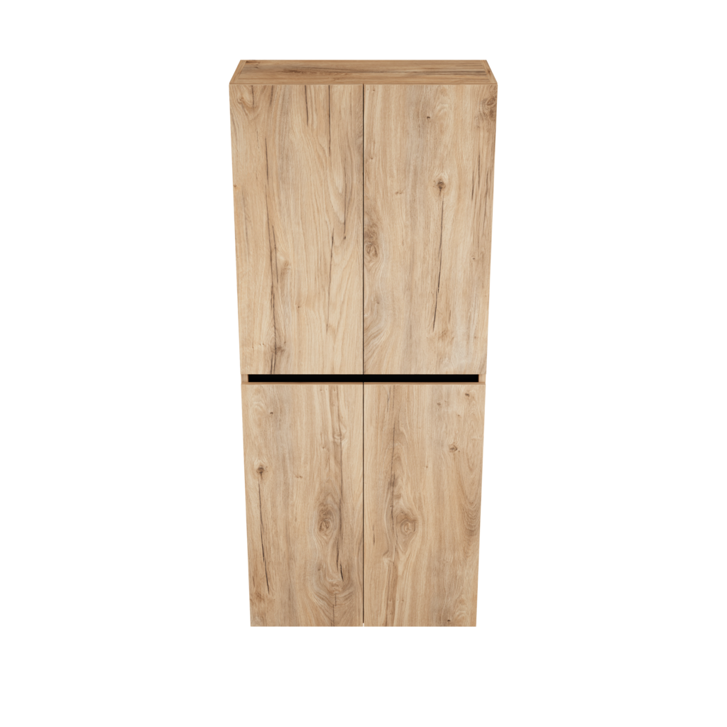 Zeist dubbele hogekast met wasmand (Dorado) 12