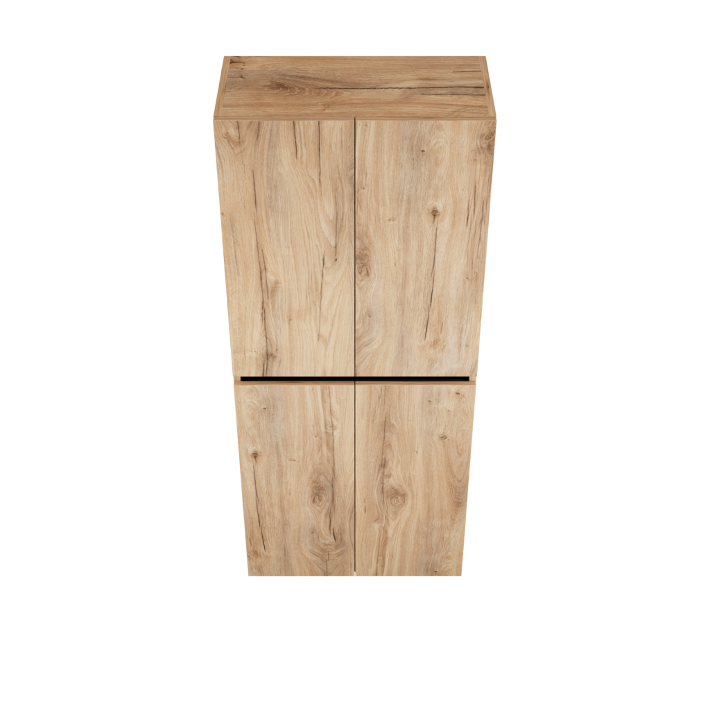 Zeist dubbele hogekast met wasmand (Dorado) 14