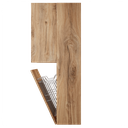 Zeist dubbele hogekast met wasmand (Dorado) 15