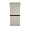 Zeist dubbele hogekast met wasmand (Taupe) 12