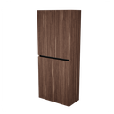 Zeist dubbele hogekast met wasmand (Walnoot) 8