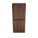 Zeist dubbele hogekast met wasmand (Walnoot) 12