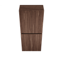 Zeist dubbele hogekast met wasmand (Walnoot) 14