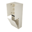 Zeist dubbele hogekast met wasmand (Greige) 3