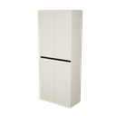 Zeist dubbele hogekast met wasmand (Greige) 8