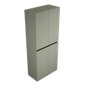 Zeist dubbele hogekast met wasmand (Saliegroen) 2