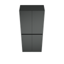 Zeist dubbele hogekast met wasmand (Donkergrijs) 14