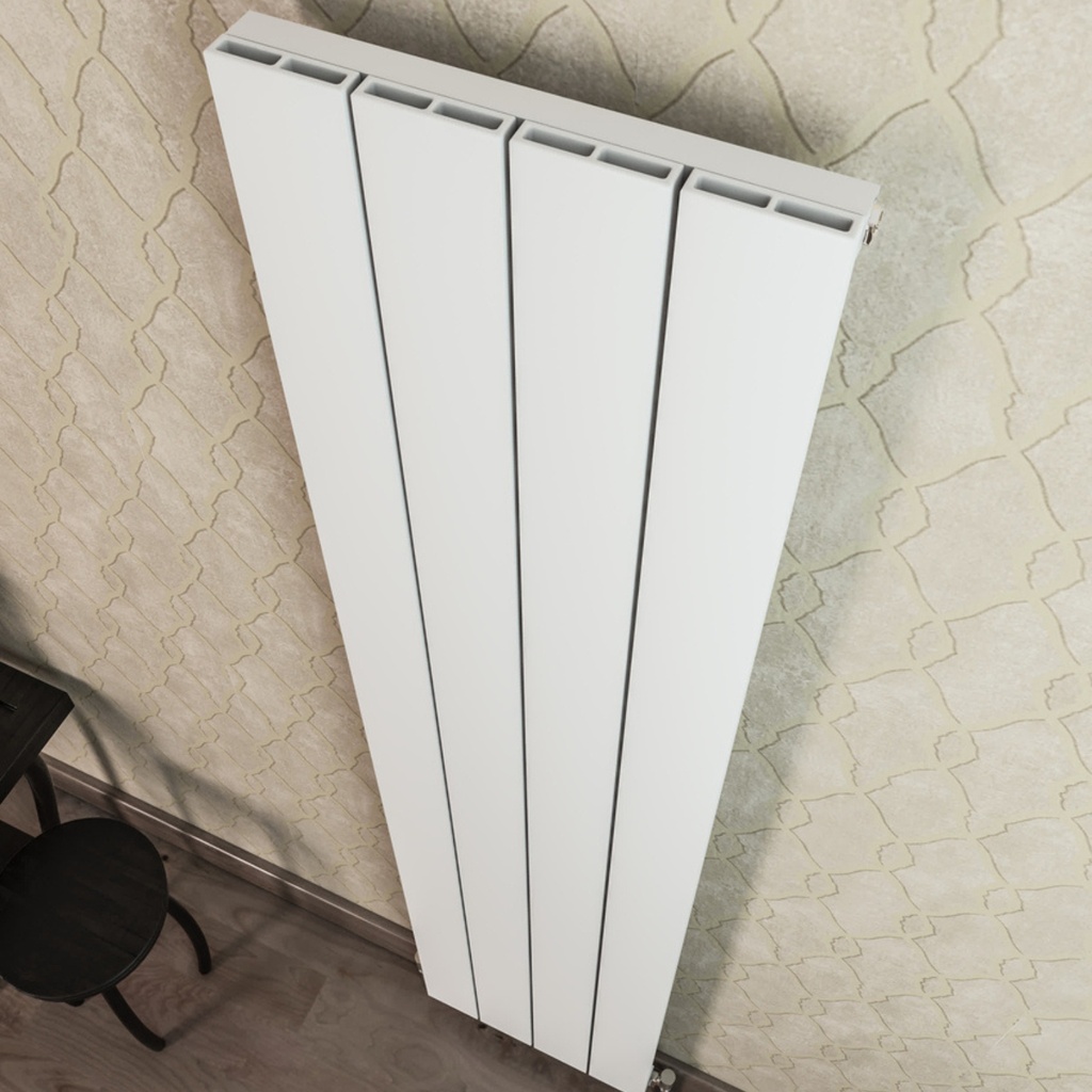 [20434029] Drama Aluminium Radiator 37,5x180 cm Mat Wit 377
