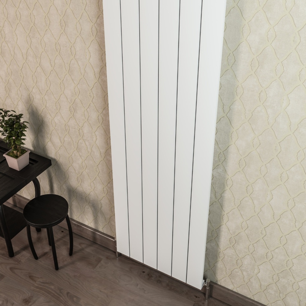 [20434030] Drama Aluminium Radiator 56,5x180 cm Mat Wit 566