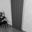 [20434034] Drama Aluminium Radiator 56,5x180 cm Mat Zwart 566