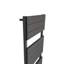 [20434209] Lipsi aluminium Radiator 60x120 cm Zwart 601