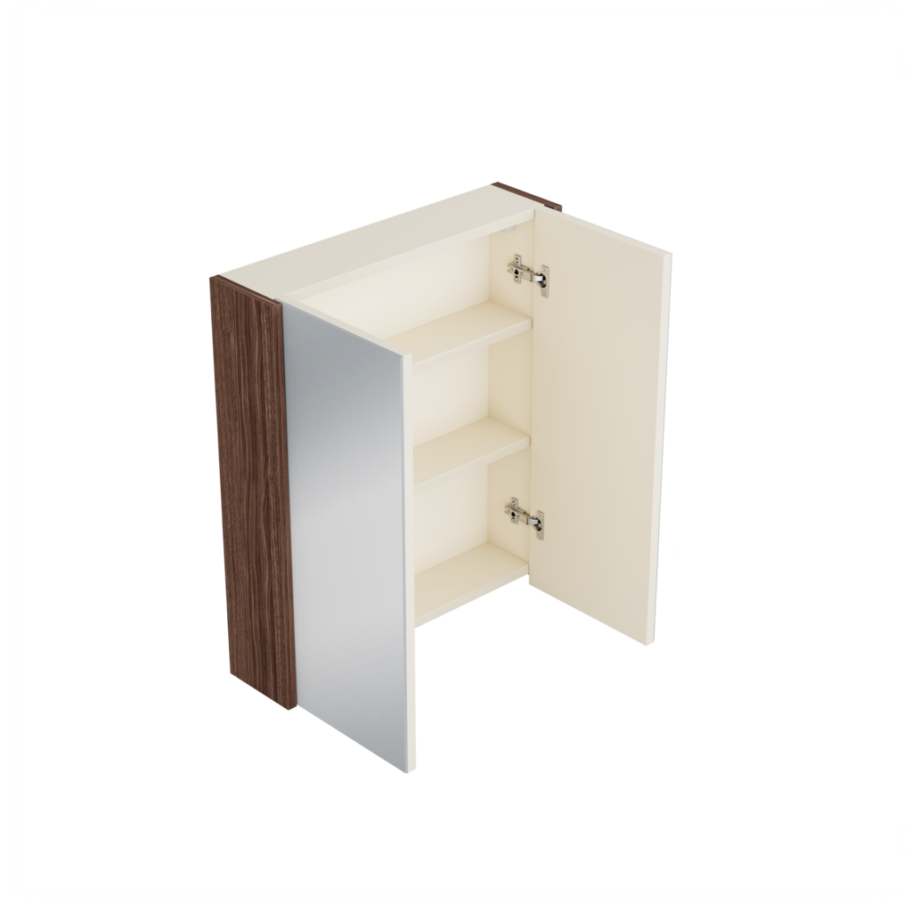 [10212263] Elst spiegelkast (Walnoot, 60 cm) 1