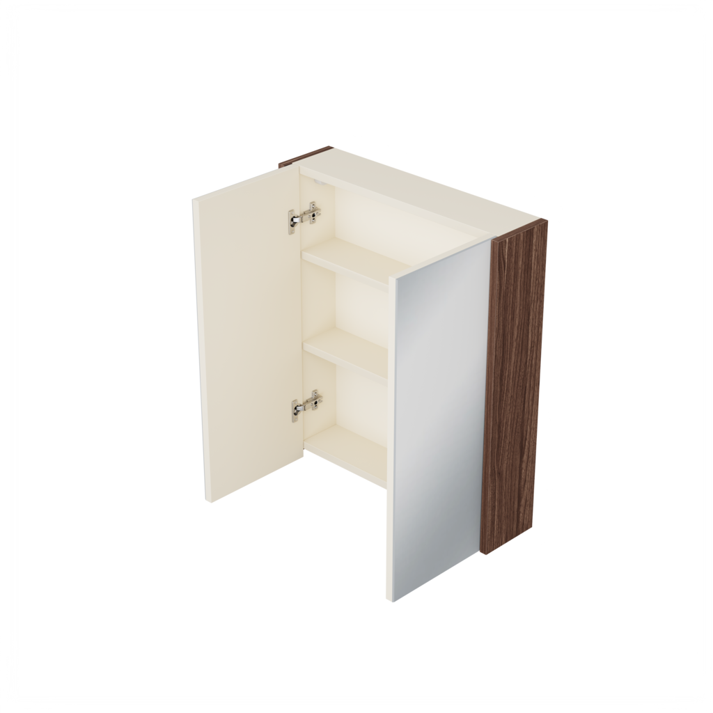 [10212263] Elst spiegelkast (Walnoot, 60 cm) 3