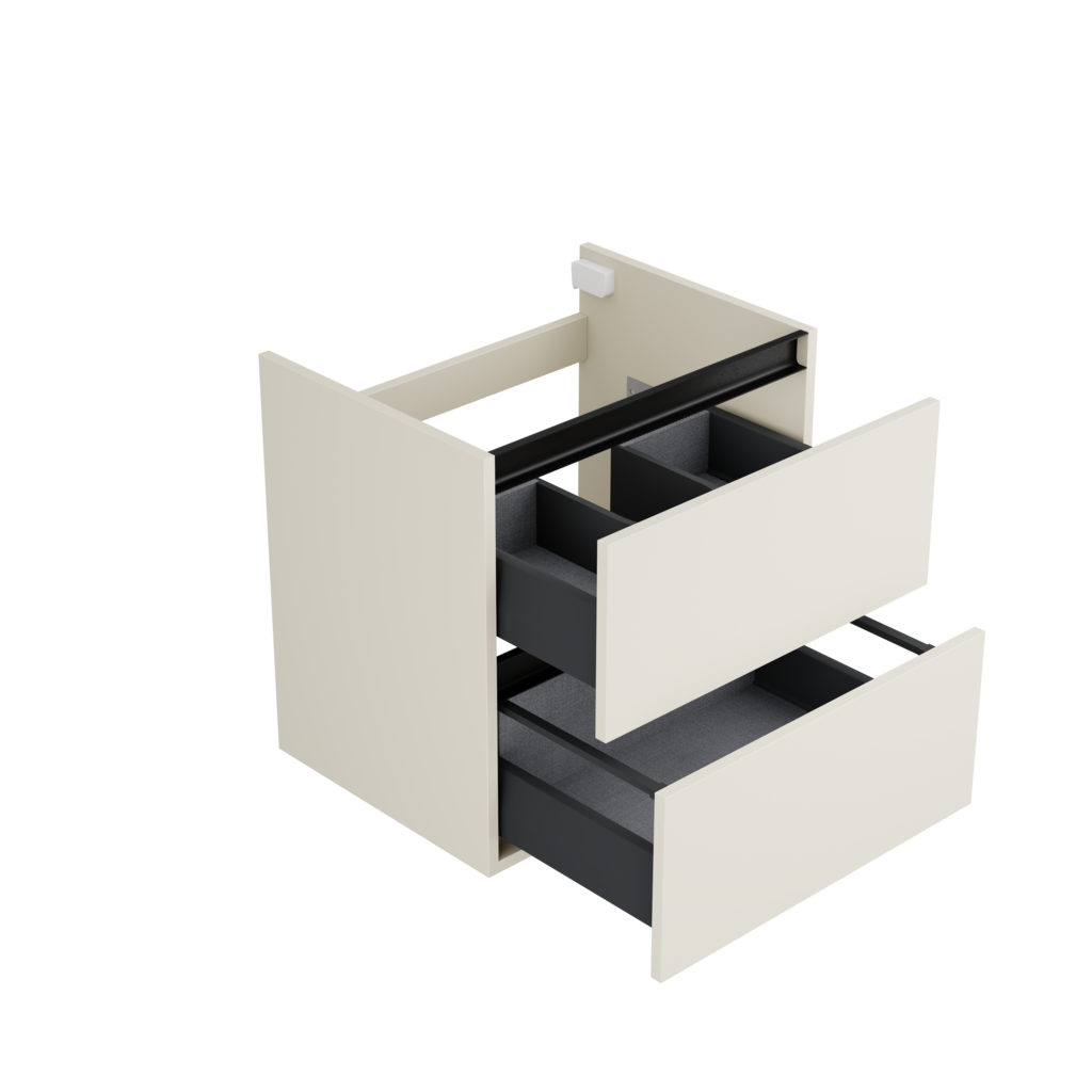 [10115094] Utrecht wastafelonderkast (Mat wit, 60 cm) 1