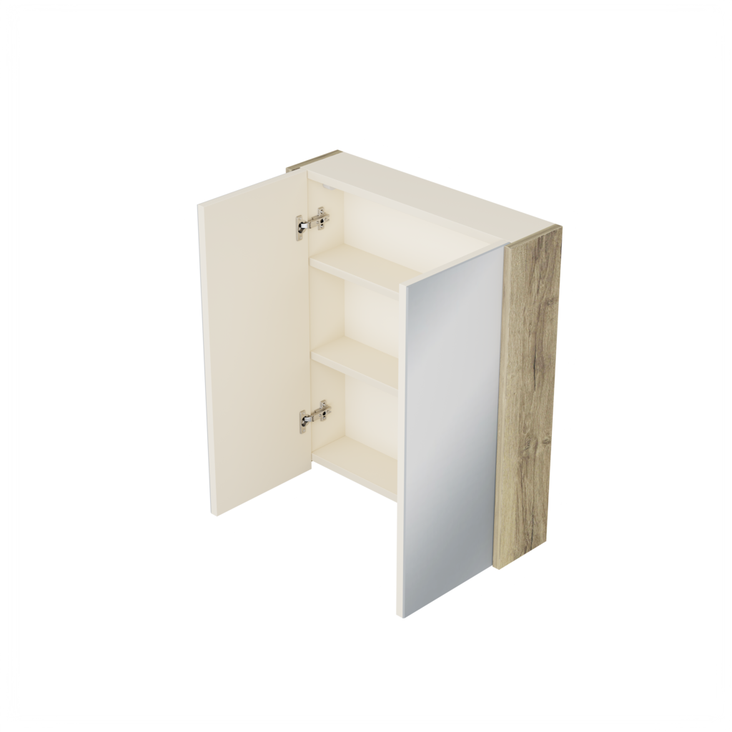 [10212252] Elst spiegelkast (Duitse eik, 60 cm) 3