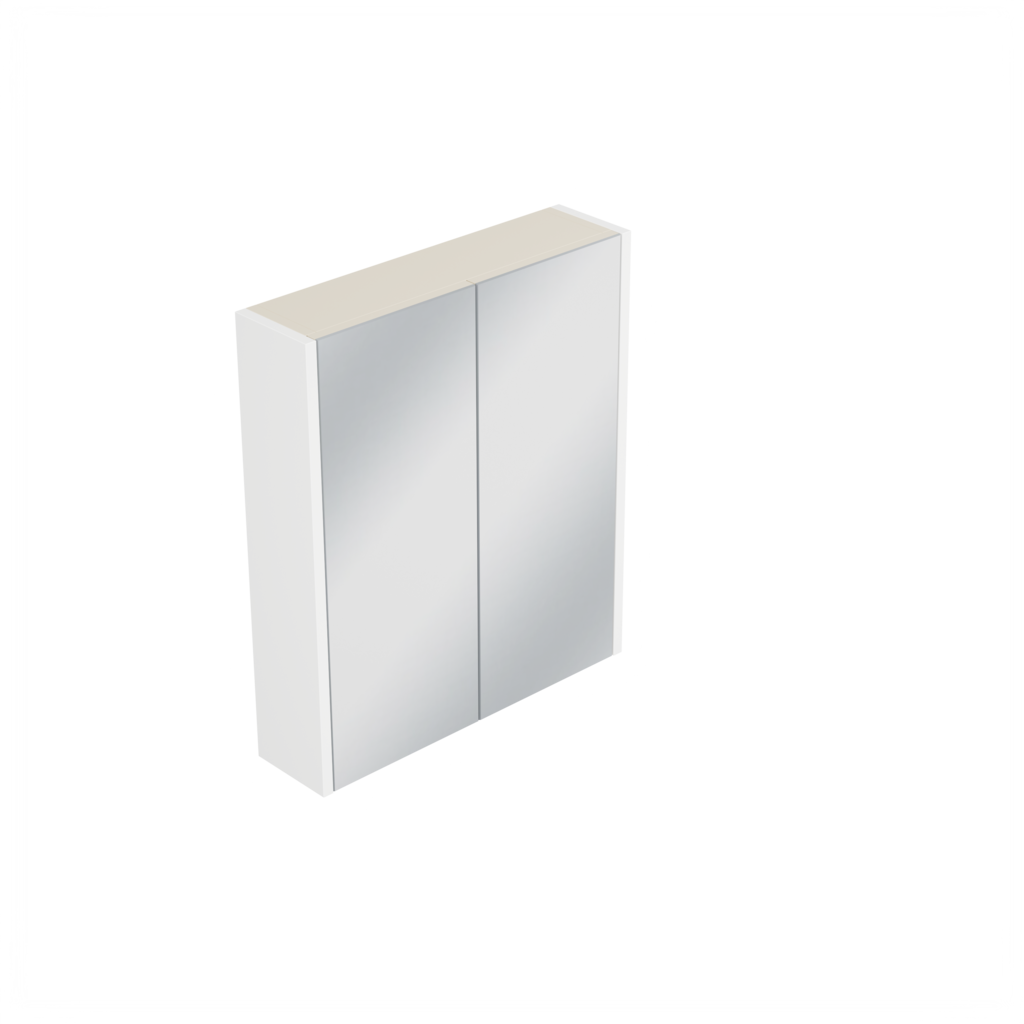 [10212254] Elst spiegelkast (Hoogglans wit, 60 cm) 2