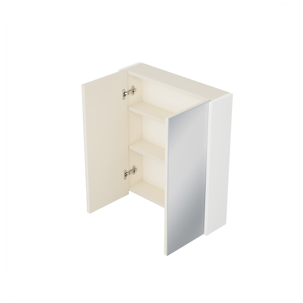 [10212254] Elst spiegelkast (Hoogglans wit, 60 cm) 3