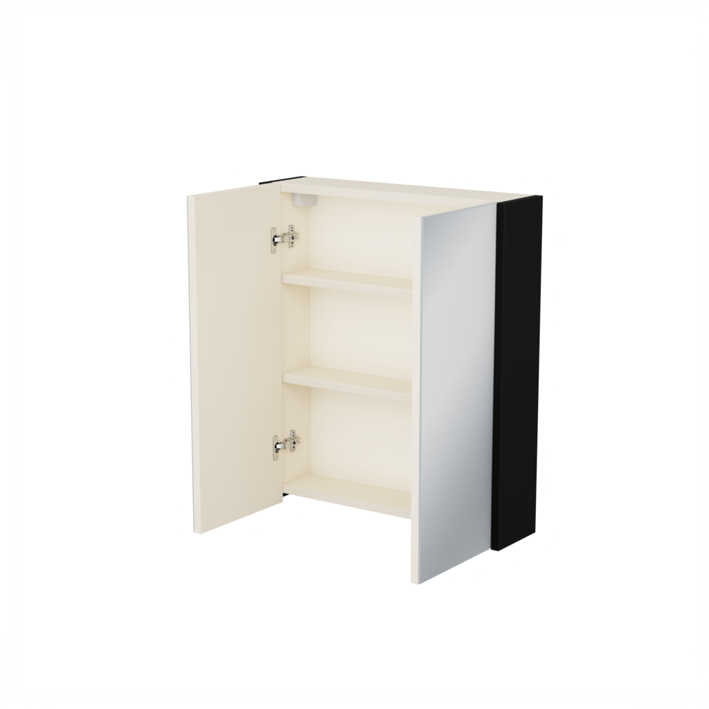 [10212258] Elst spiegelkast (Houtlook zwart, 60 cm) 7