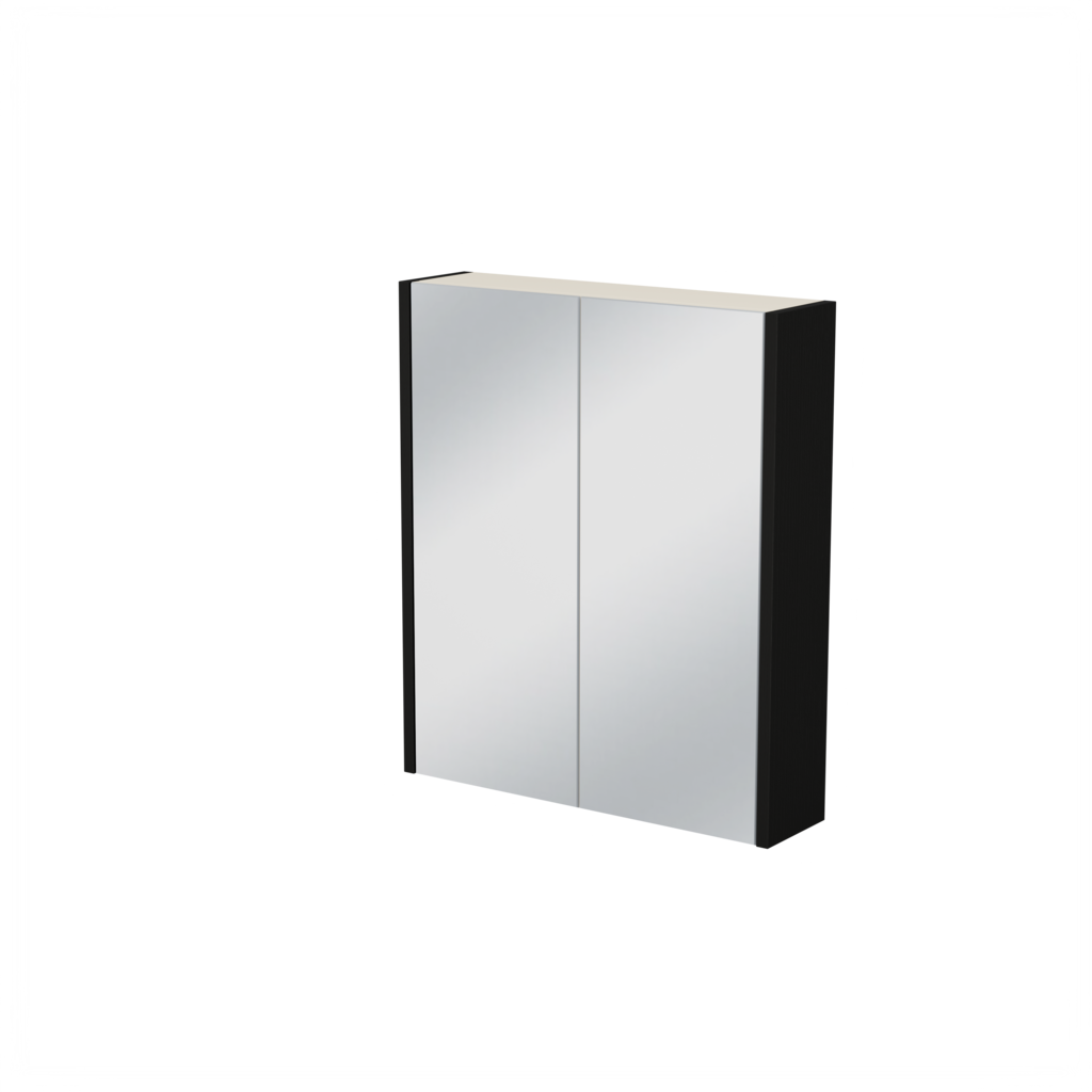 [10212258] Elst spiegelkast (Houtlook zwart, 60 cm) 8