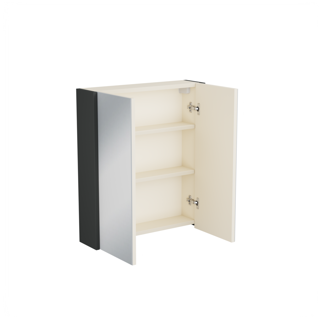 [10212255] Elst spiegelkast (Donkergrijs, 60 cm) 5