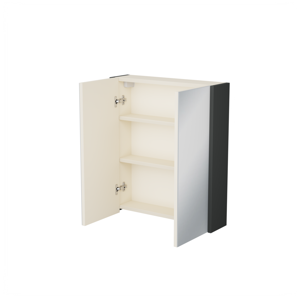 [10212255] Elst spiegelkast (Donkergrijs, 60 cm) 7