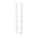 [10626233] Zeist open plank hogekast (Hoogglans wit) 4