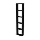 [10626239] Zeist open plank hogekast (Houtlook zwart) 4