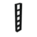 [10626235] Zeist open plank hogekast (Donkerzwart) 1