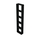 [10626235] Zeist open plank hogekast (Donkerzwart) 2