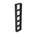 [10626242] Zeist open plank hogekast (Donkergrijs) 1