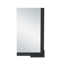 Venlo toilet Spiegel Base Collection (Mat zwart, 40 cm) 42