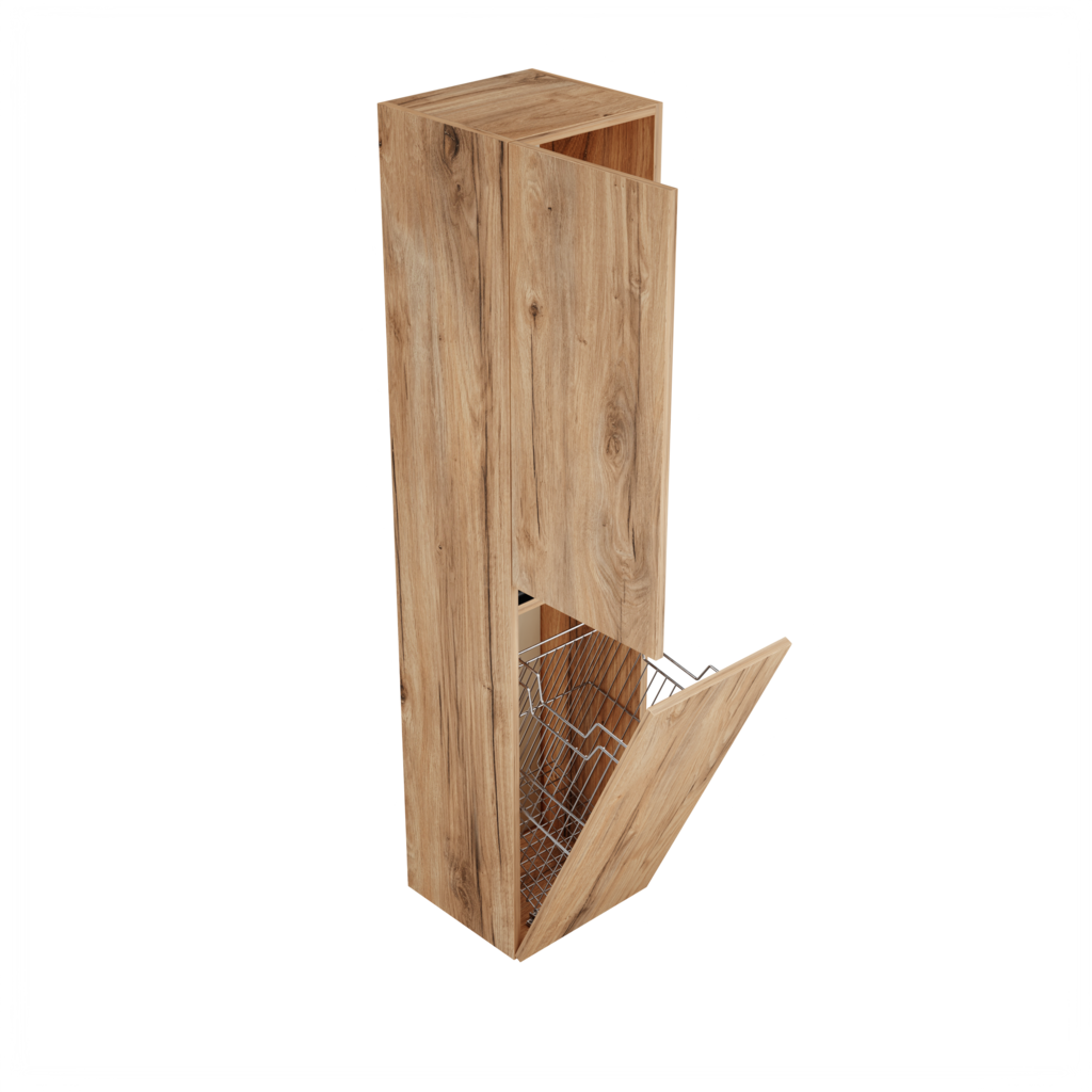 Zeist hogekast met wasmand