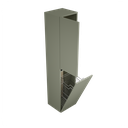 Zeist hogekast met wasmand