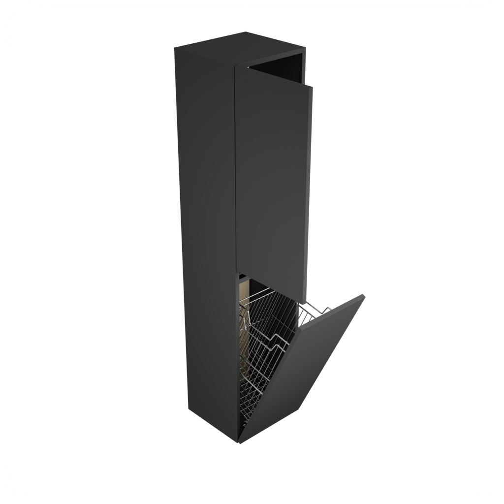 Zeist hogekast met wasmand