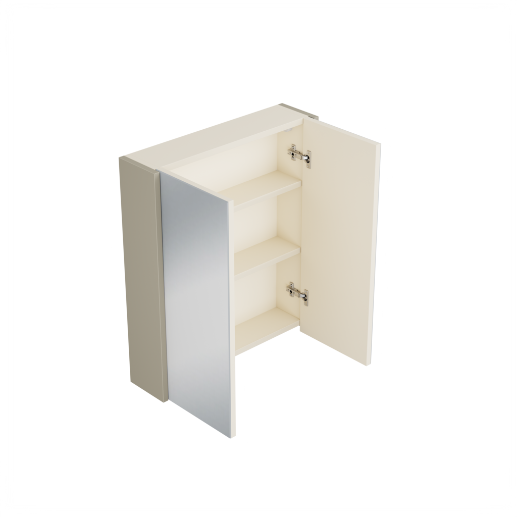 [10212261] Elst spiegelkast (Taupe, 60 cm)