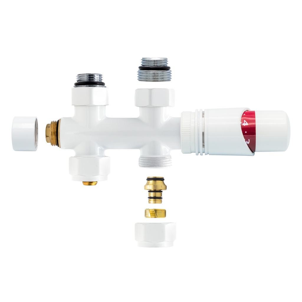 Noor radiatorkraan 1/2Mx16/2 - M30