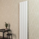 Drama Aluminium Radiator 37,5x180 cm Mat Wit