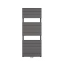 Lipsi Aluminium Radiator 60x123 cm Mat Zwart