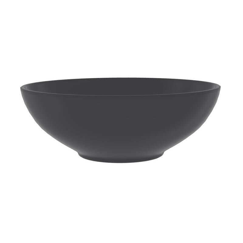 [10512024] Toledo keramische waskom 40 cm Mat antraciet